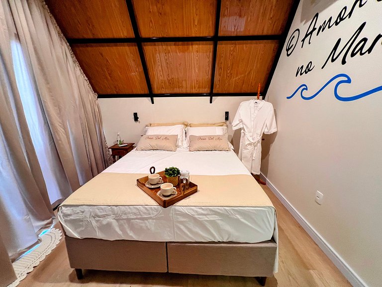 Poesia Del Mar - lindo chalé na praia de Ingleses