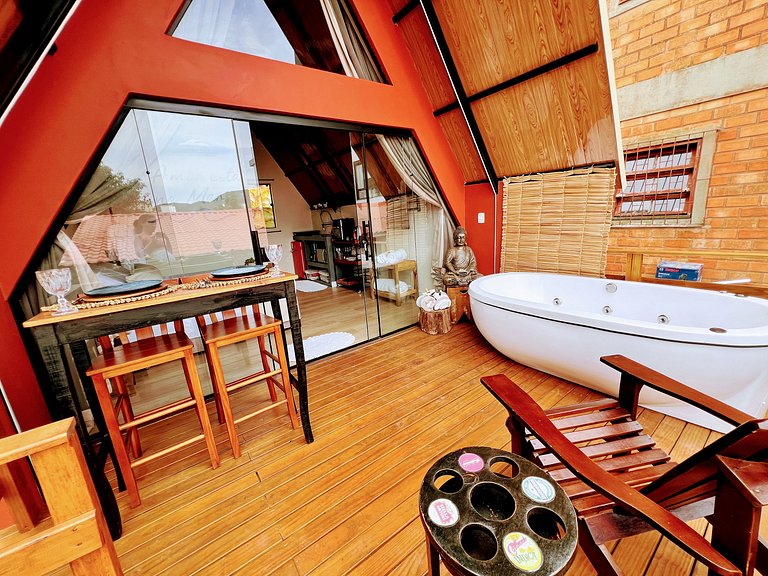 Poesia Del Mar - lindo chalé na praia de Ingleses